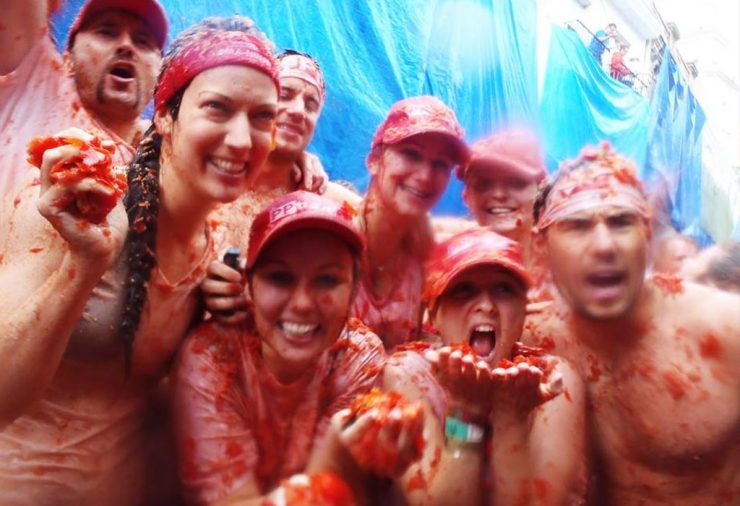 La Tomatina Tomato Fight Festival Challenge In Spain! Travel Medals